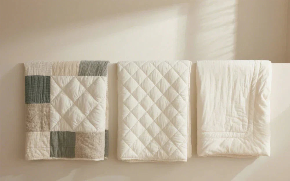 How to Tell the Difference Between a Quilt, Duvet, and Comforter