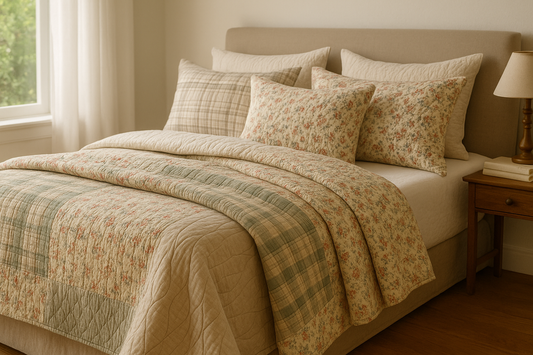 Mixing and Matching Quilts: Create a Cozy Home Aesthetic