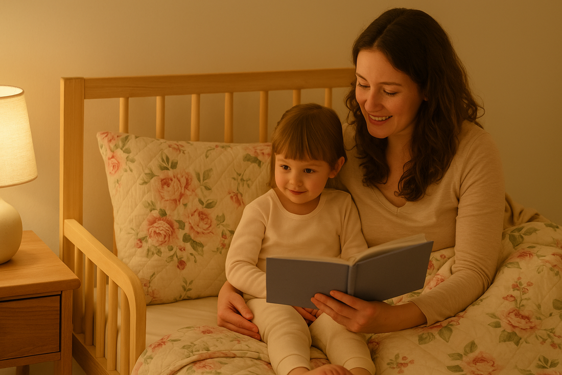 Creating Sweet Memories: Bedtime Stories in a Cozy Toddler Bed