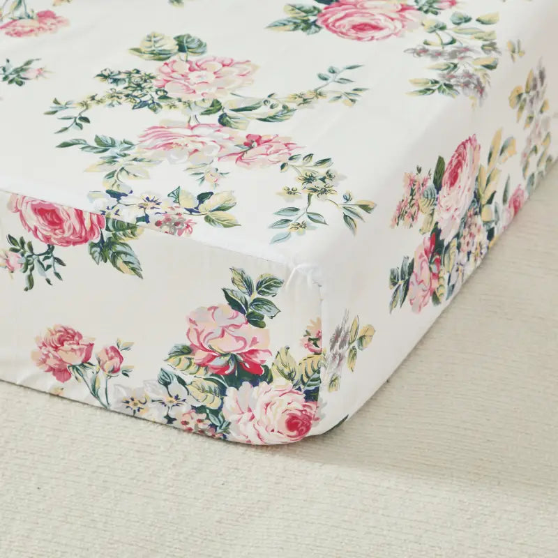 Crib Bedding Set ¨C Vintage Summer Blossoms