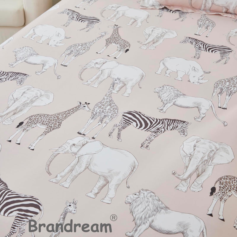 animal print bedding