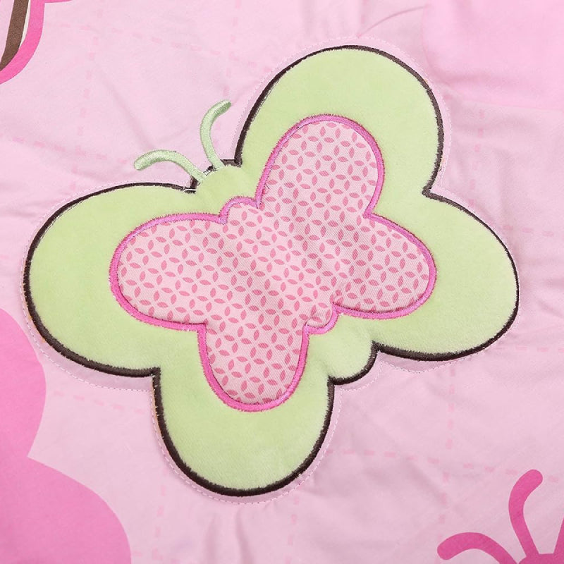 pink cute crib bedding