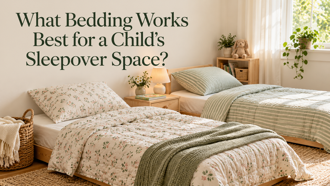 What Bedding Works Best for a Child’s Sleepover Space?