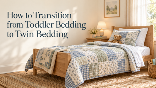 How to Transition from Toddler Bedding to Twin Bedding