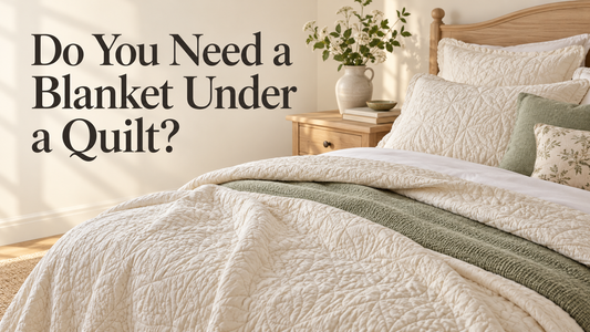 Do You Need a Blanket Under a Quilt?