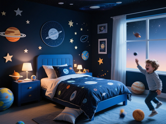 Let Your Child Sleep Among the Stars – Astronaut and Space-Themed Bedding Sets to Illuminate Their Dreamy Night Sky