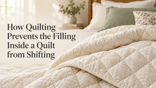 How Quilting Prevents the Filling Inside a Quilt from Shifting