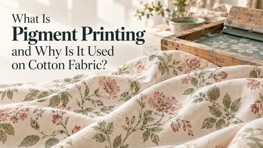 What Is Pigment Printing and Why Is It Used on Cotton Fabric?