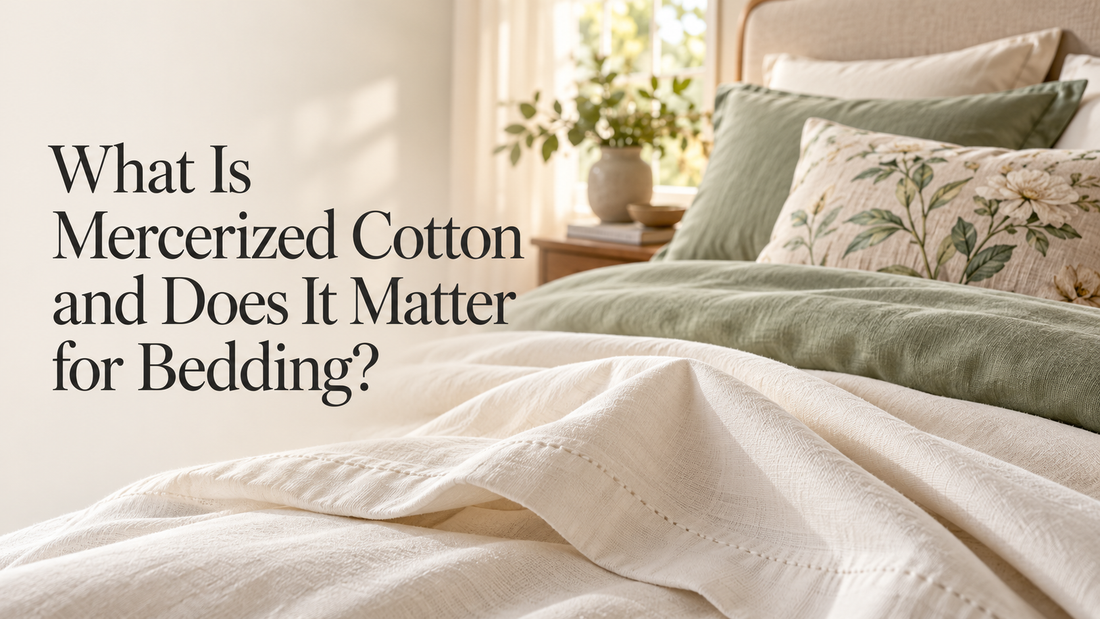What Is Mercerized Cotton and Does It Matter for Bedding?