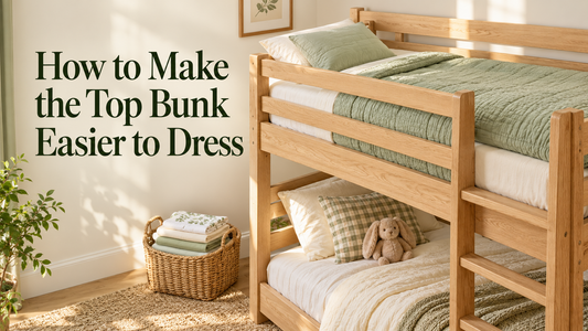 How to Make the Top Bunk Easier to Dress