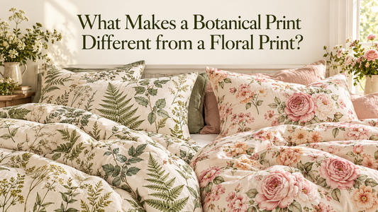 What Makes a Botanical Print Different from a Floral Print?