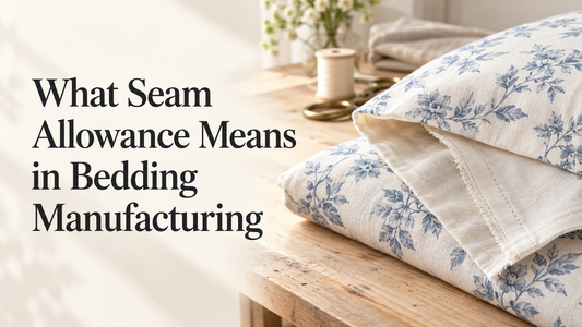 What Seam Allowance Means in Bedding Manufacturing