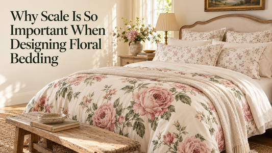 Why Scale Is So Important When Designing Floral Bedding