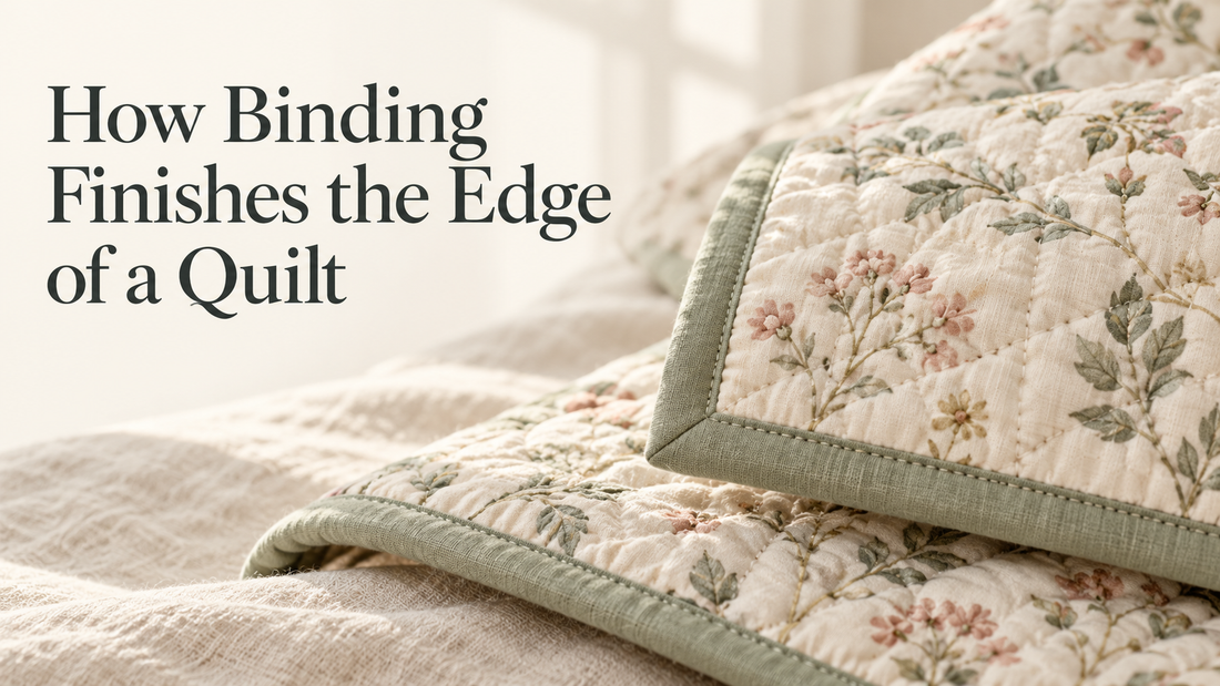 How Binding Finishes the Edge of a Quilt