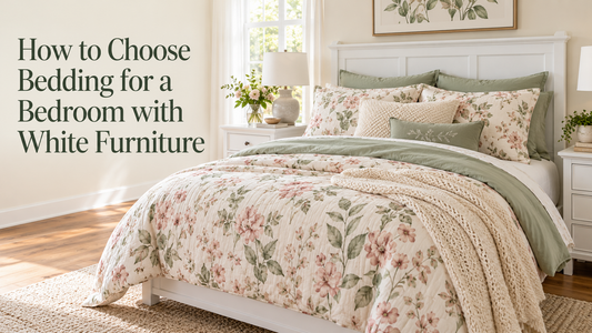 How to Choose Bedding for a Bedroom with White Furniture