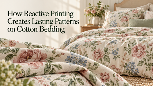 How Reactive Printing Creates Lasting Patterns on Cotton Bedding