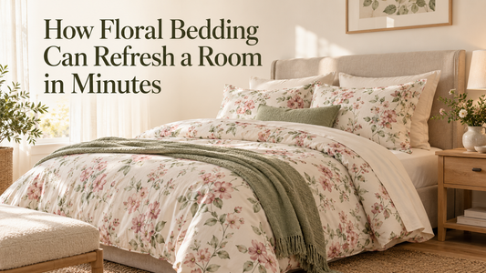 How Floral Bedding Can Refresh a Room in Minutes