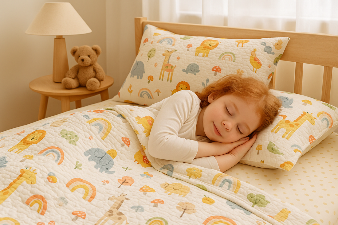 Sweet Dreams Begin with Brandream Kids Bedding