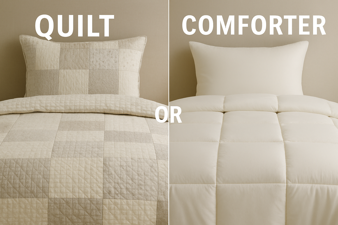 Quilt or Comforter? How to Choose What Fits You Best