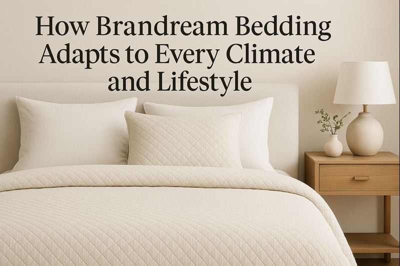 How Brandream Bedding Adapts to Every Climate and Lifestyle