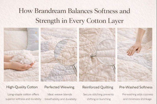 How Brandream Balances Softness and Strength in Every Cotton Layer