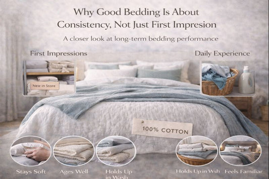 Why Good Bedding Is About Consistency, Not Just First Impression