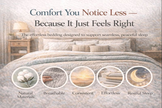 Comfort You Notice Less — Because It Just Feels Right