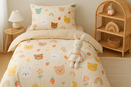 Adorable & Practical: Why Cotton Is Ideal for Kids’ Bedding Sets