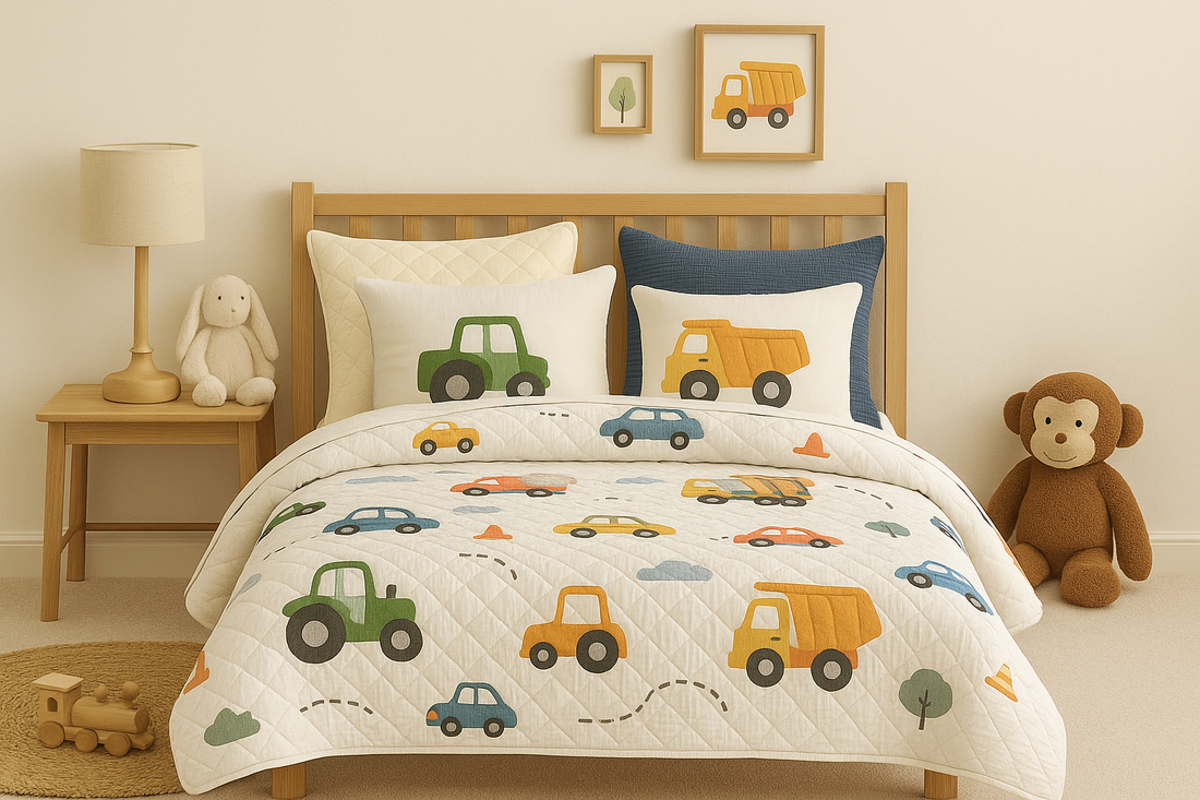 Customizing Kids' Bedrooms with Bedding Themes That Grow with Them
