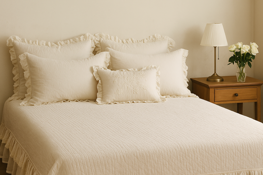 The Return of Vintage-Inspired Bedding: Lace, Ruffles, and Romance