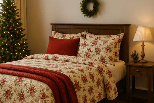 Holiday-Ready Bedrooms: Festive Bedding Ideas for the Season