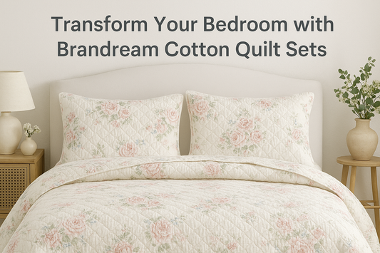Transform Your Bedroom with Brandream Cotton Quilt Sets