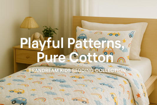 Playful Patterns, Pure Cotton: Brandream Kids Bedding Collection