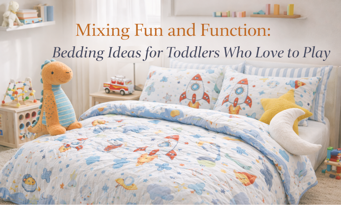 Mixing Fun and Function: Bedding Ideas for Toddlers Who Love to Play