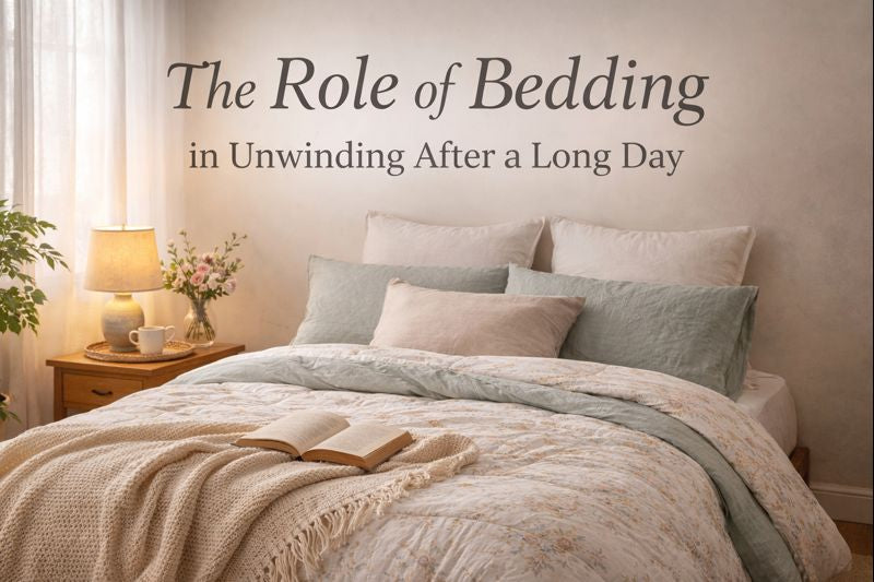 The Role of Bedding in Unwinding After a Long Day