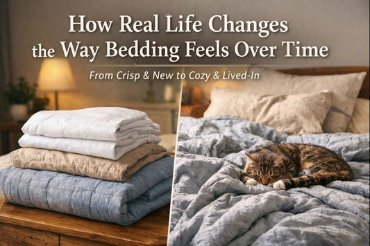 How Real Life Changes the Way Bedding Feels Over Time