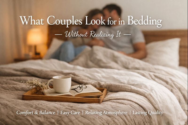 What Couples Look for in Bedding — Without Realizing It