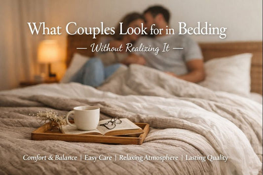 What Couples Look for in Bedding — Without Realizing It
