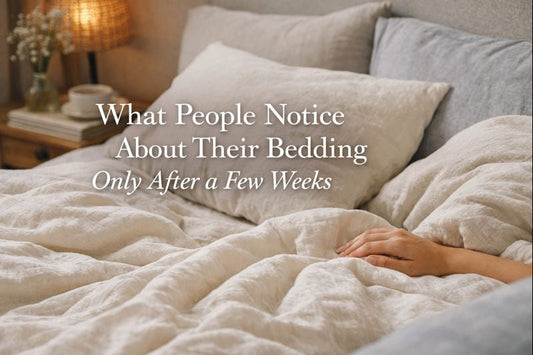 What People Notice About Their Bedding Only After a Few Weeks