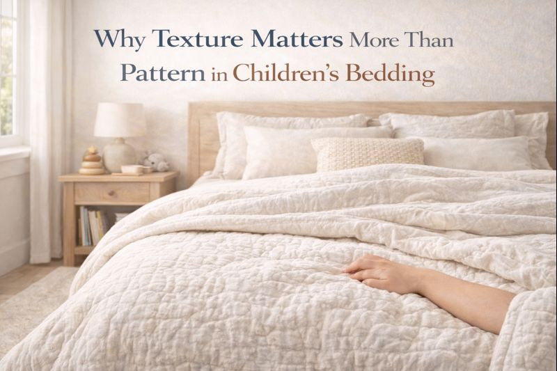 Why Texture Matters More Than Pattern in Children’s Bedding