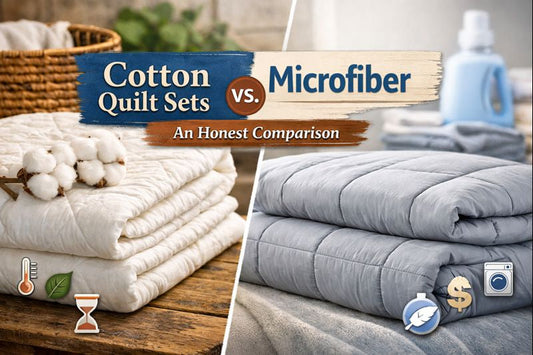 Cotton Quilt Sets vs. Microfiber: An Honest Comparison