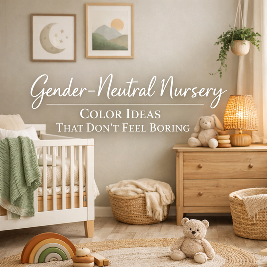 Gender-Neutral Nursery Color Ideas That Don’t Feel Boring