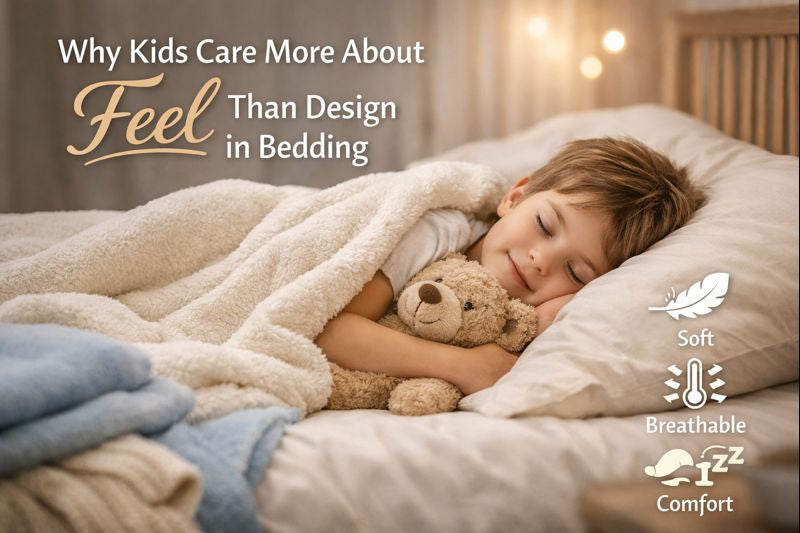 Why Kids Care More About Feel Than Design in Bedding
