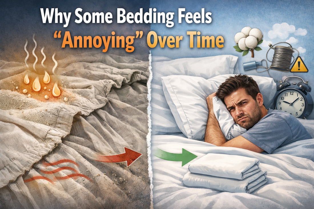 Why Some Bedding Feels “Annoying” Over Time