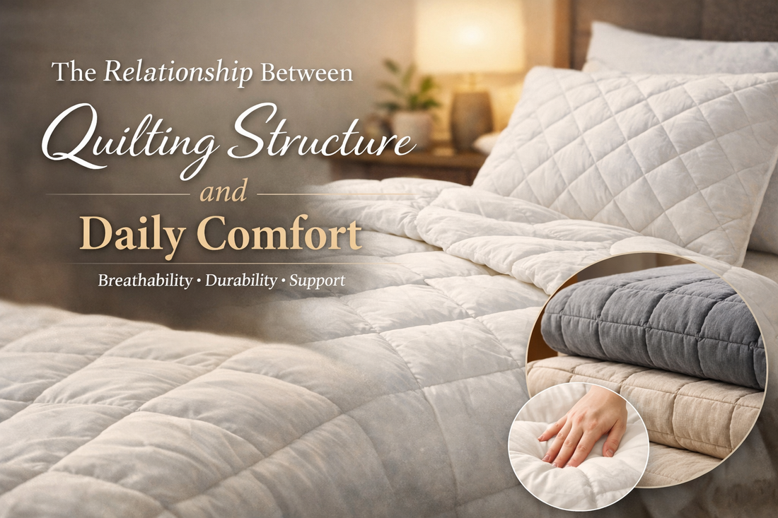 The Relationship Between Quilting Structure and Daily Comfort
