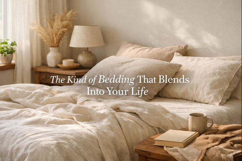 The Kind of Bedding That Blends Into Your Life