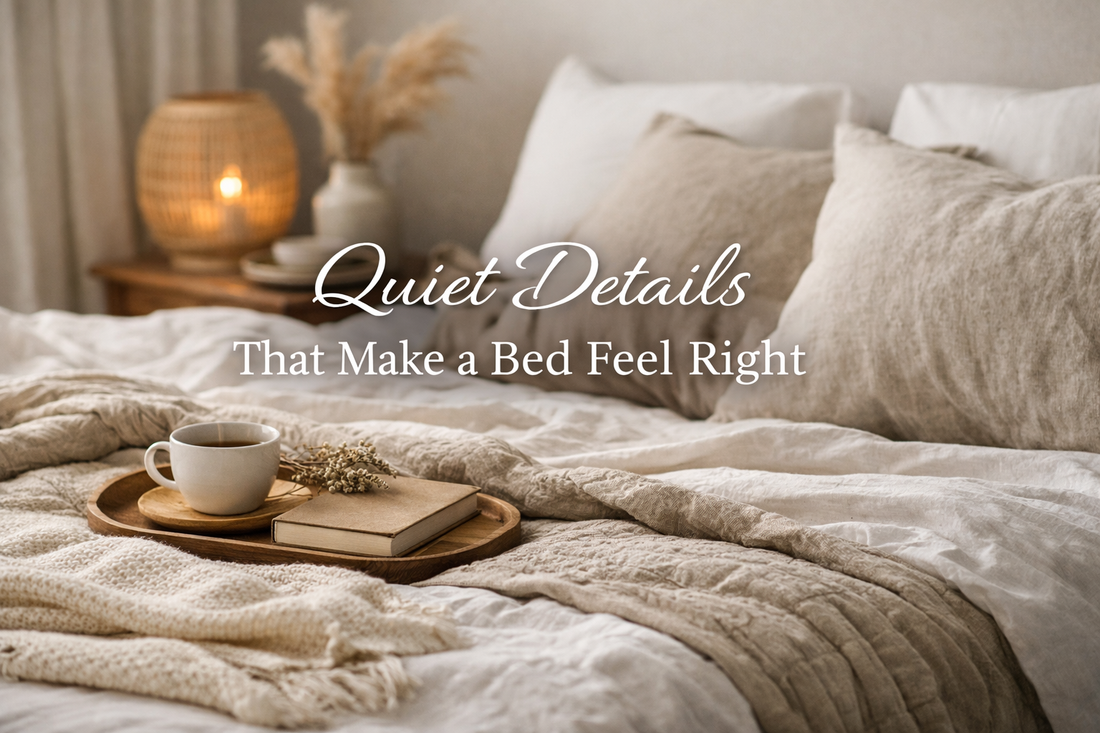 Quiet Details That Make a Bed Feel Right
