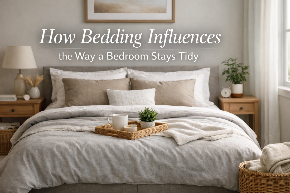How Bedding Influences the Way a Bedroom Stays Tidy