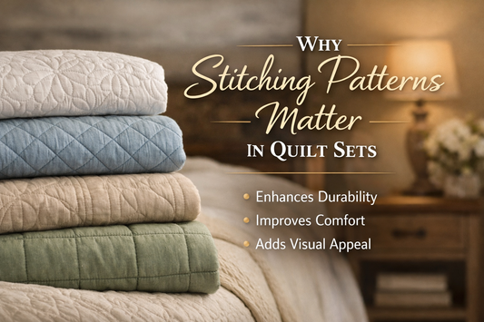 Why Stitching Patterns Matter in Quilt Sets