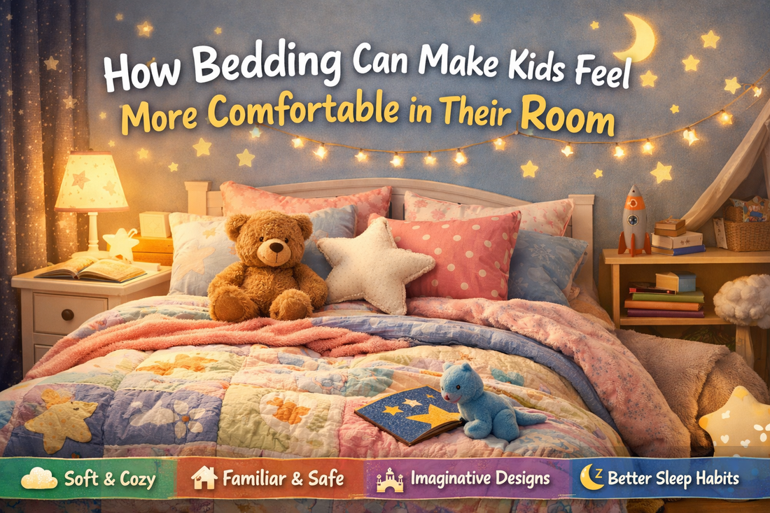 How Bedding Can Make Kids Feel More Comfortable in Their Room